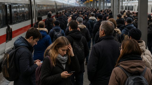 Germany Faces Nationwide Train Disruptions Due to Communication Glitch