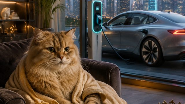 From Desert Survival to Urban Luxury: The Journey of Hissy the Cat