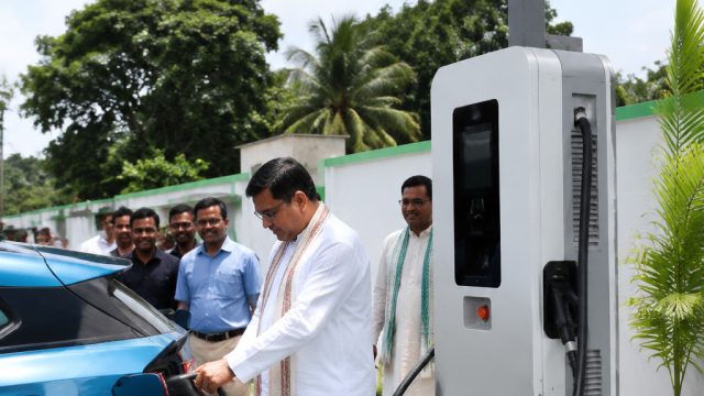 Tripura Launches First EV Charging Stati
